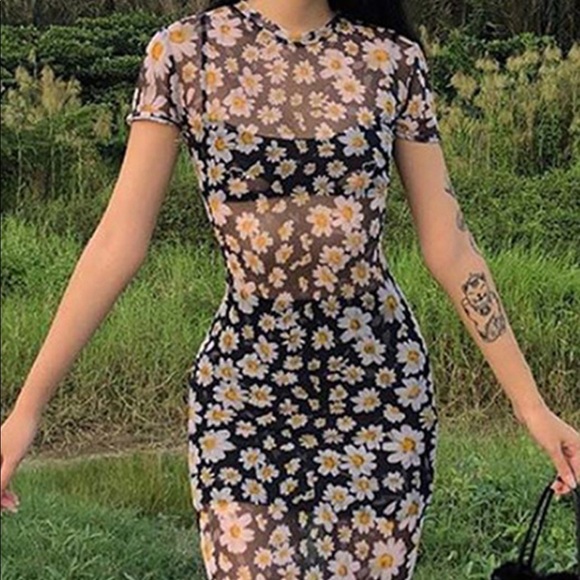Fashion Nova Dresses & Skirts - Daisy Mesh Dress.